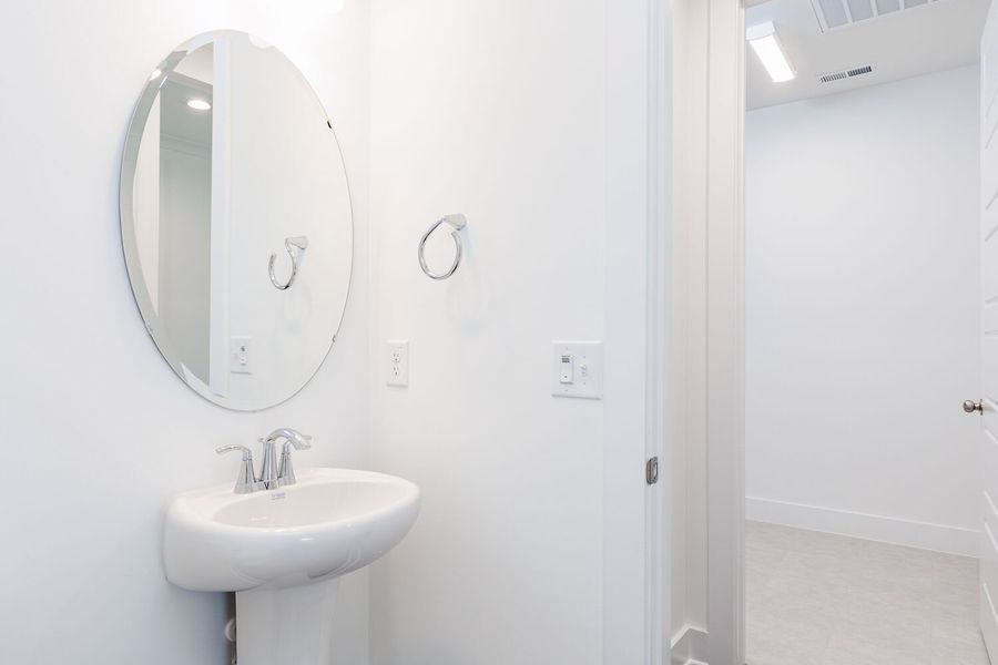 Furnished interior view inside a new home in High Grove Oaks, Fuquay Varina (Image 9). Furnished interior view inside a new home in High Grove Oaks, Fuquay Varina (Image 9).