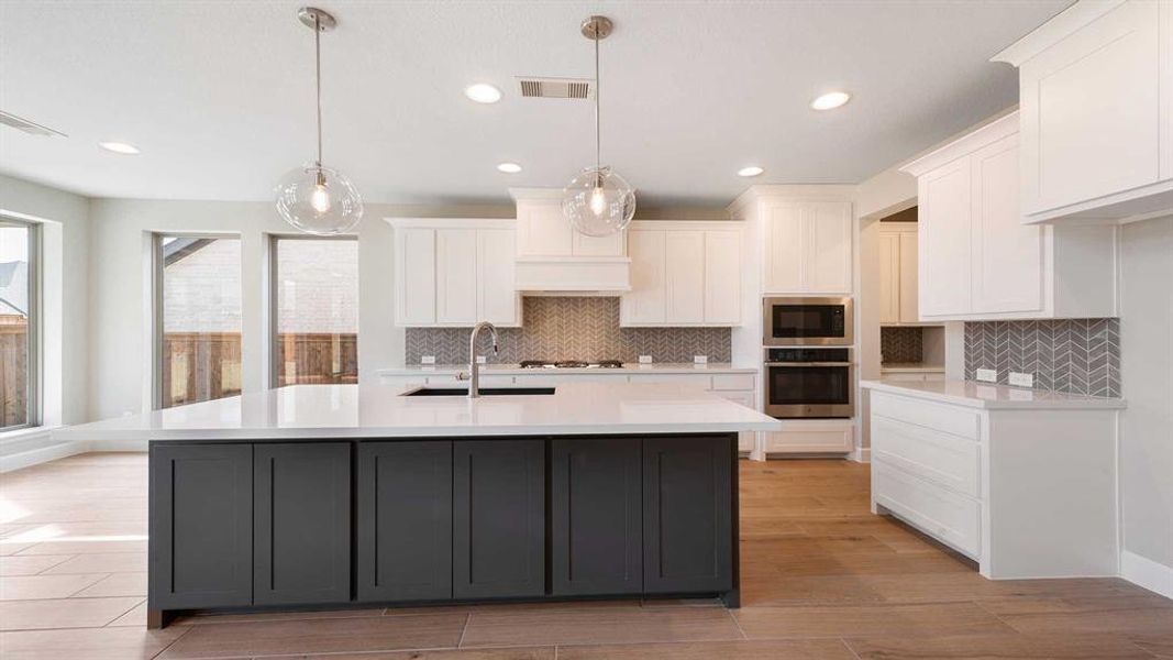 Furnished interior view inside a new home in North Sky, Celina (Image 7).