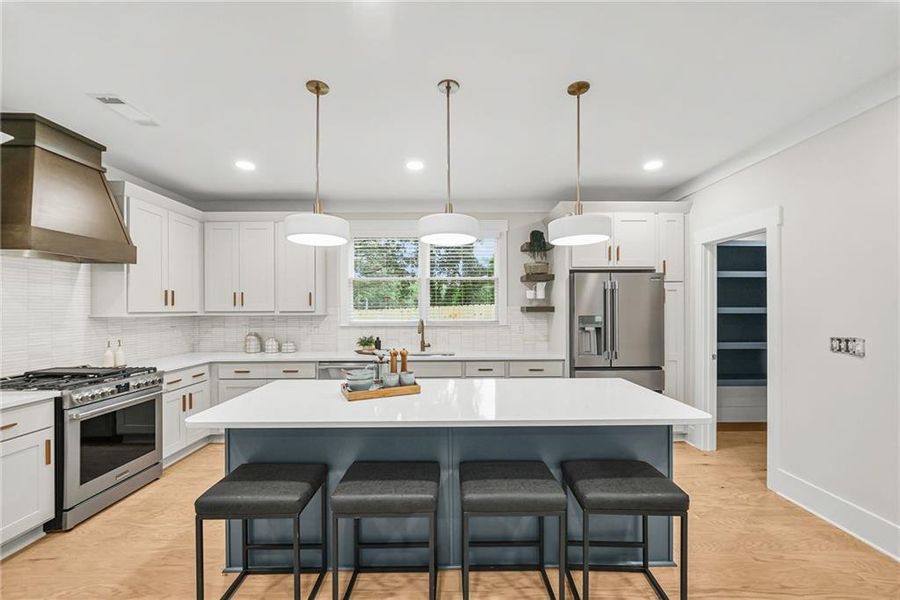Furnished interior view inside a new home in , Scottdale (Image 17).