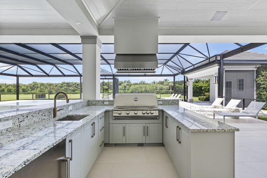 Exterior details and patio area of a home in , Wellington (Image 36). Exterior details and patio area of a home in , Wellington (Image 36).