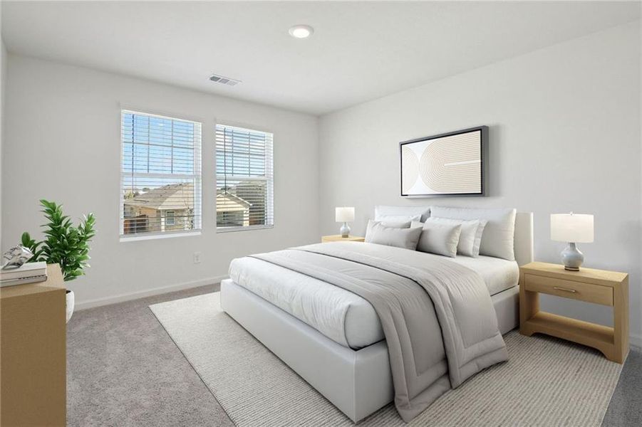 Furnished interior view inside a new home in Kendall Grove, McDonough (Image 11).