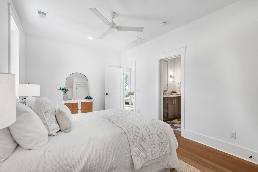 Furnished interior view inside a new home in , Johns Island (Image 19).