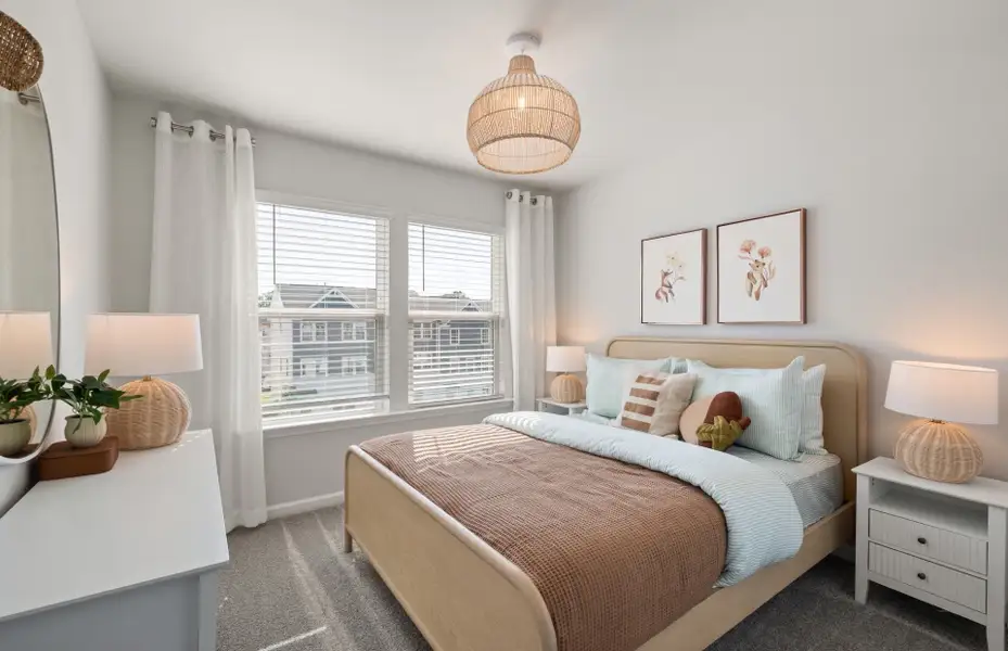 Furnished interior view inside a new home in Huxley, Apex (Image 6).