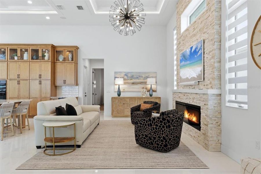 Furnished interior view inside a new home in , Bradenton (Image 25).