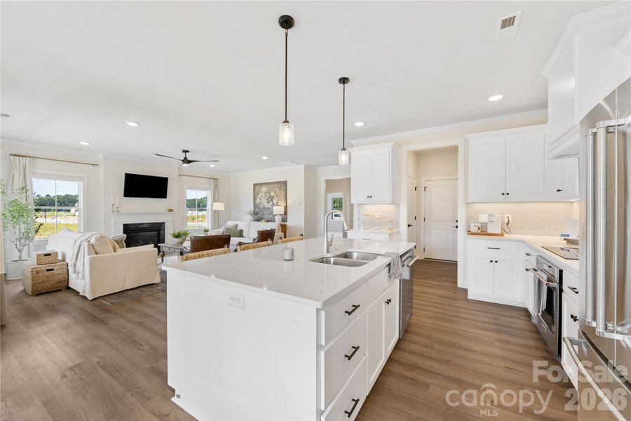 Furnished interior view inside a new home in , Waxhaw (Image 8). Furnished interior view inside a new home in , Waxhaw (Image 8).