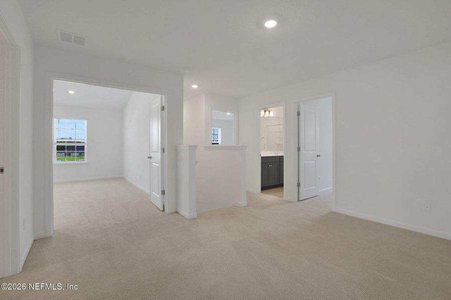 Spacious, unfurnished interior of a new home in Jennings Farm, Middleburg (Image 42). Spacious, unfurnished interior of a new home in Jennings Farm, Middleburg (Image 42).