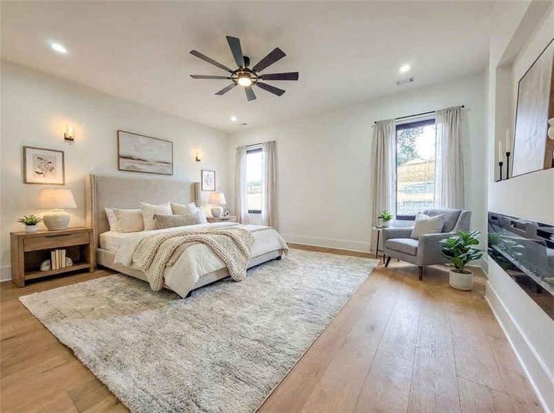 Furnished interior view inside a new home in , Auburn (Image 14).