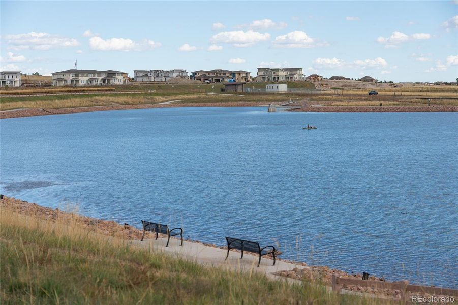 Beloved local lake- a favorite spot for picnics and paddleboarding.