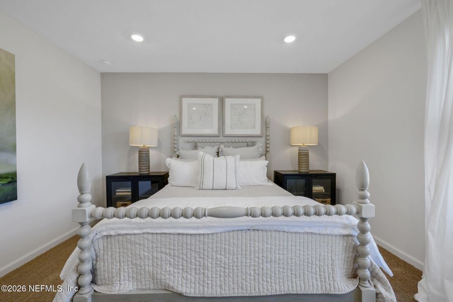 Furnished interior view inside a new home in , Jacksonville (Image 8).