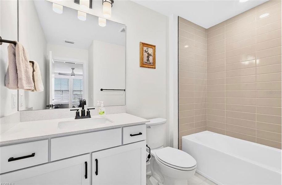 Furnished interior view inside a new home in , Punta Gorda (Image 18).