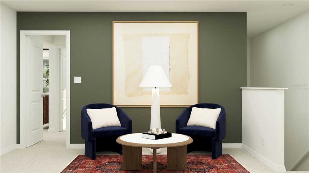 Furnished interior view inside a new home in , Haines City (Image 10).