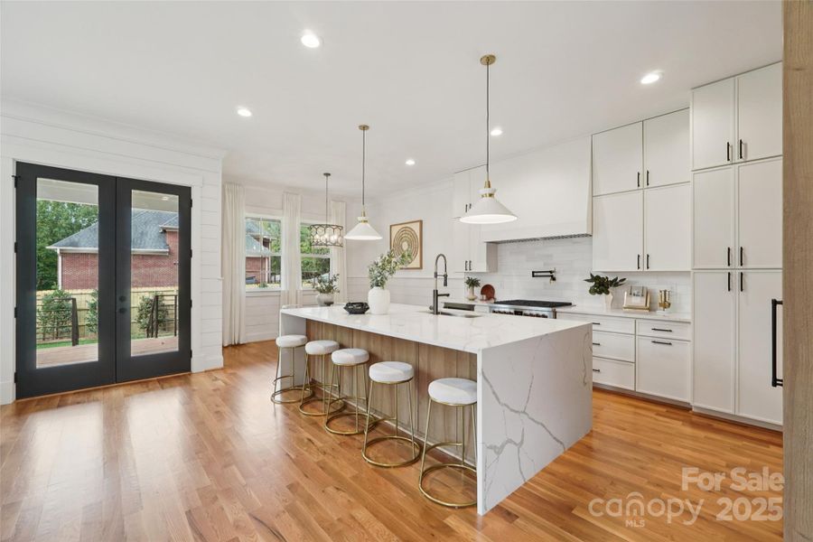 Furnished interior view inside a new home in , Charlotte (Image 29).