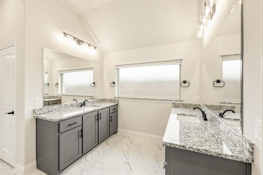 Furnished interior view inside a new home in Rockwood 65, Mansfield (Image 15).