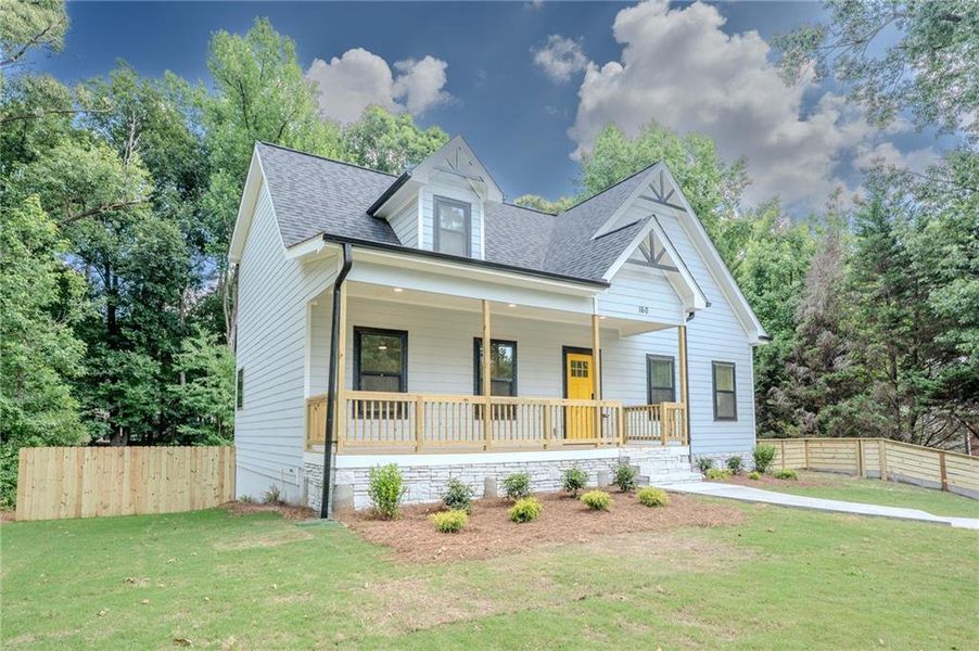 Exterior details and patio area of a home in , Covington (Image 3).