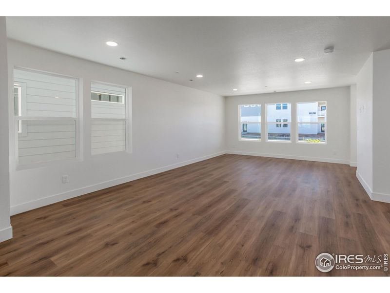 LIVING ROOM AND DINING ROOM