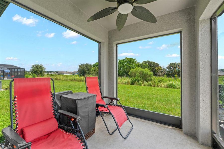 Exterior details and patio area of a home in Mirada, San Antonio (Image 24).