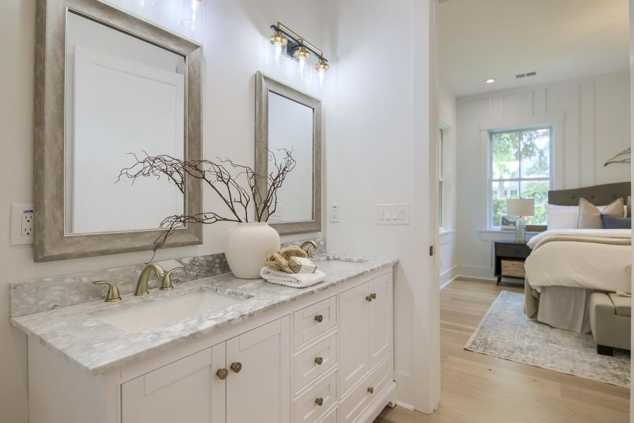 Furnished interior view inside a new home in , Mount Pleasant (Image 53).