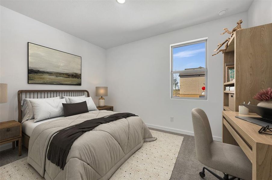 Furnished interior view inside a new home in Rolling Ridge, Van Alstyne (Image 11).