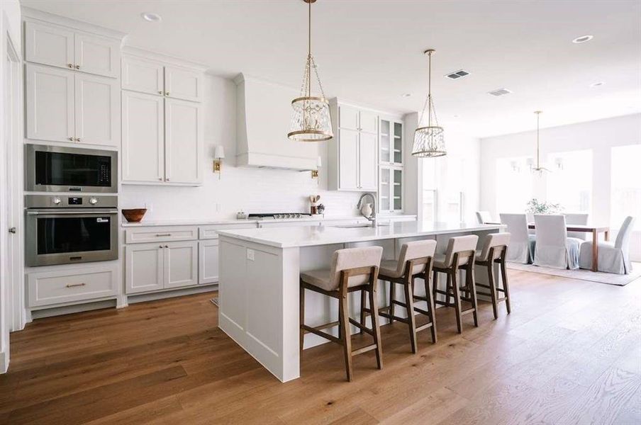 Furnished interior view inside a new home in , Aledo (Image 16).