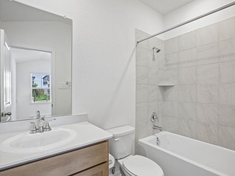 Furnished interior view inside a new home in Travena - Reserve Collection, Georgetown (Image 6).