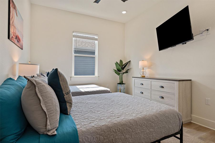 Furnished interior view inside a new home in , Crystal Beach (Image 10).