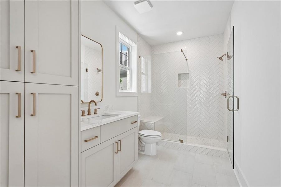 Furnished interior view inside a new home in Park Walke, Alpharetta (Image 12).