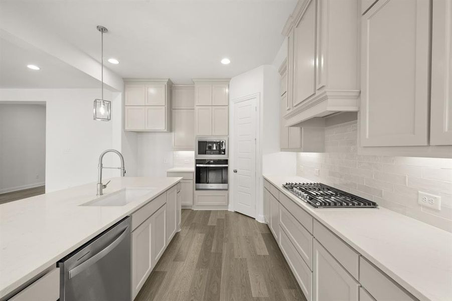 Furnished interior view inside a new home in Redden Farms - Phase 1, Midlothian (Image 11).