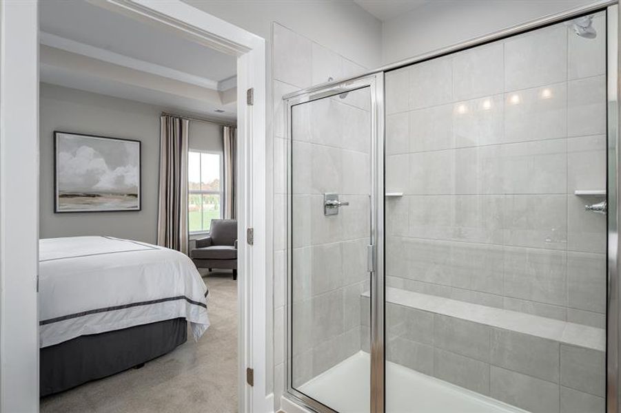 Representative furnished interior of a home built from the Bramante 2-Story by Ryan Homes in Lakes at Riverbend Single Family Homes, Navassa (Image 16).