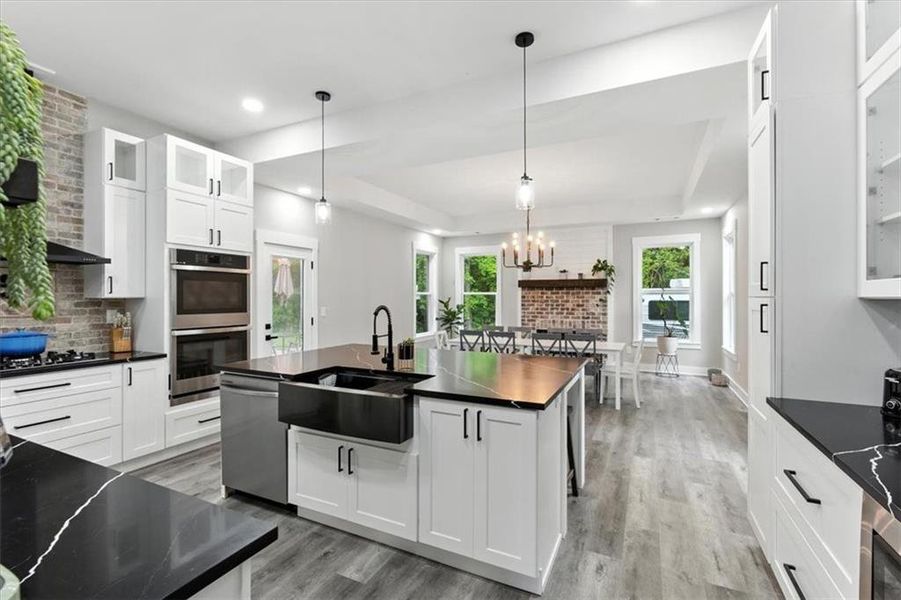 Furnished interior view inside a new home in , Adairsville (Image 19).