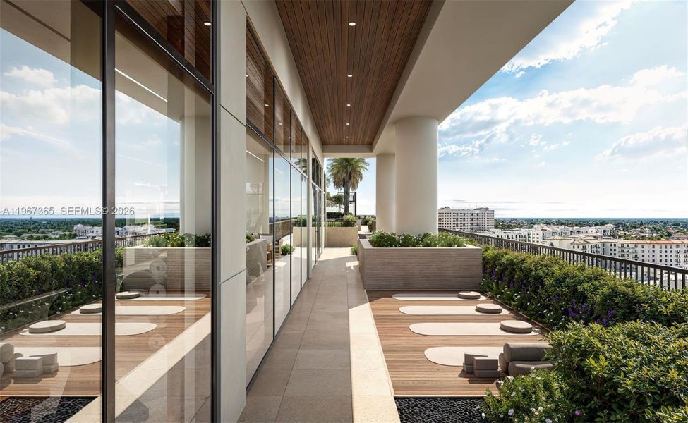 Condo located in Coral Gables, FL showcasing its design and architecture (Image 10).