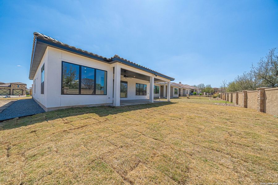 Exterior details and patio area of a home in , Kerrville (Image 24).