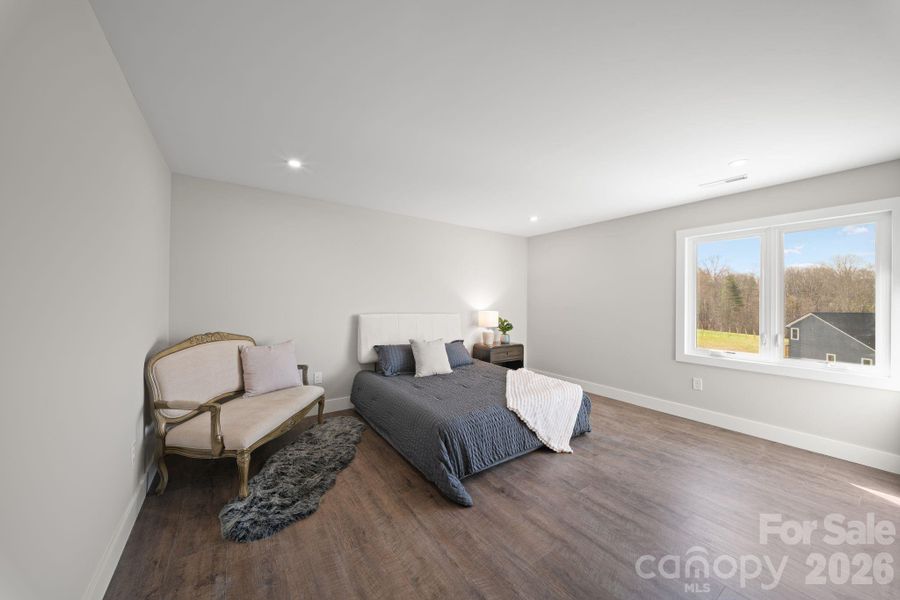 Furnished interior view inside a new home in , Asheville (Image 22).