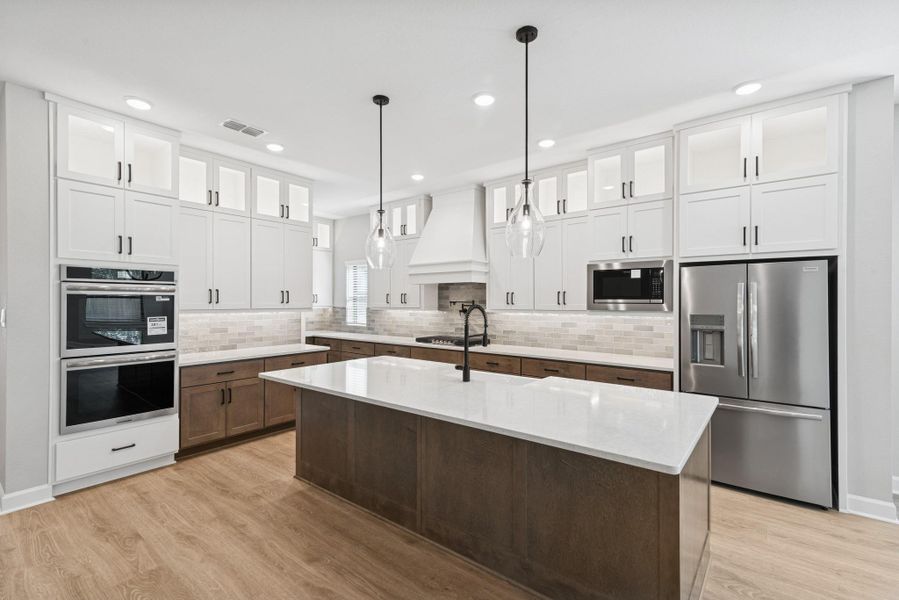 Furnished interior view inside a new home in The Meadows at Imperial Oaks, Conroe (Image 4).
