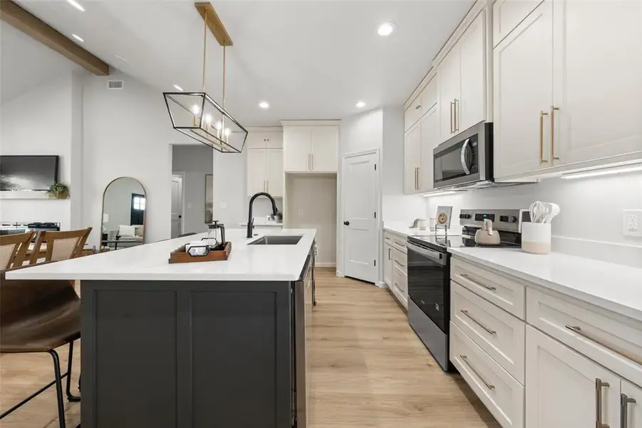 Furnished interior view inside a new home in , Waco (Image 12).