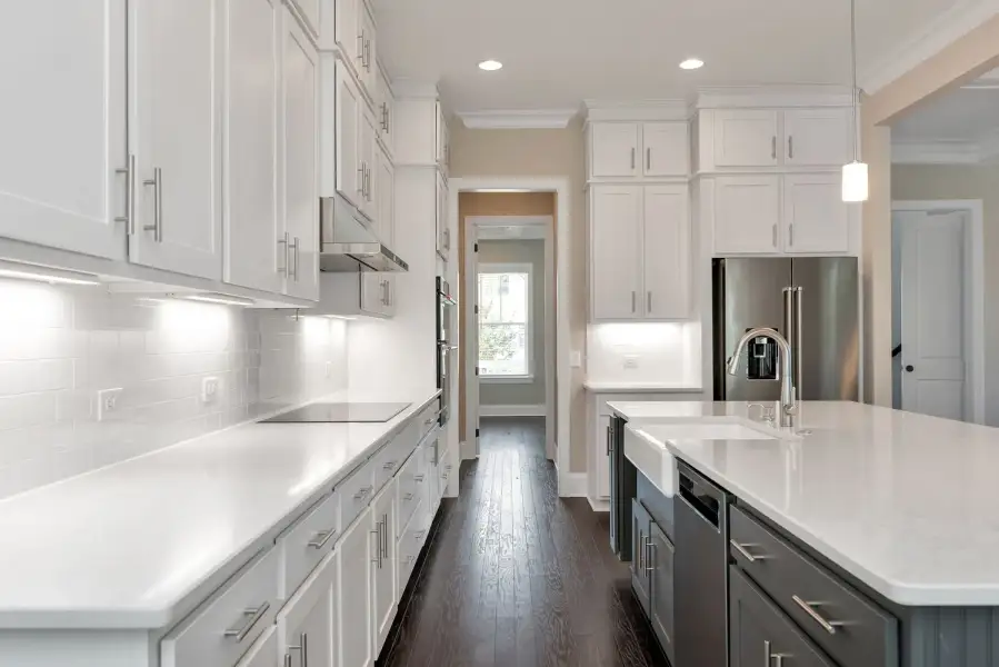 Representative furnished interior of a home built from the Princeton by Greybrook Homes in Deer Brook, Mooresville (Image 21).