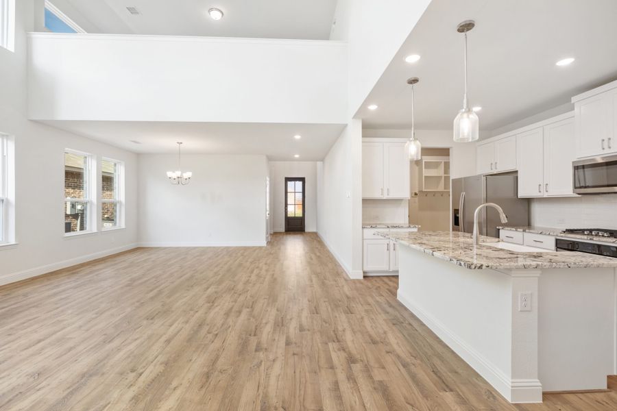 Furnished interior view inside a new home in Walden Pond, Forney (Image 7).
