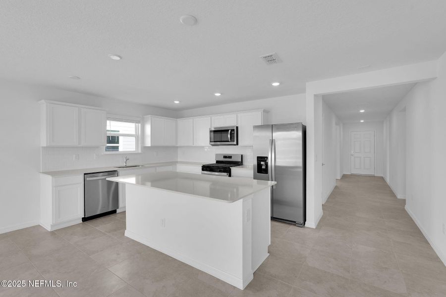 Furnished interior view inside a new home in Wells Landing, Jacksonville (Image 5). Furnished interior view inside a new home in Wells Landing, Jacksonville (Image 5).
