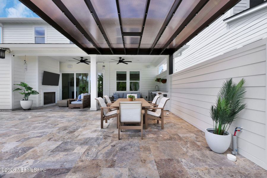 Exterior details and patio area of a home in , Ponte Vedra (Image 34).