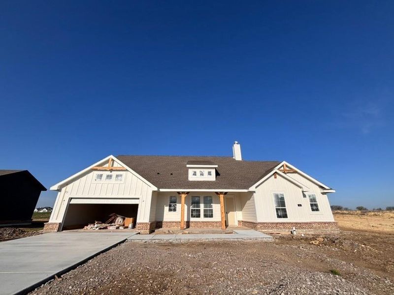In-progress construction of a new home in Fairview Meadows, New Fairview, TX (Image 3).