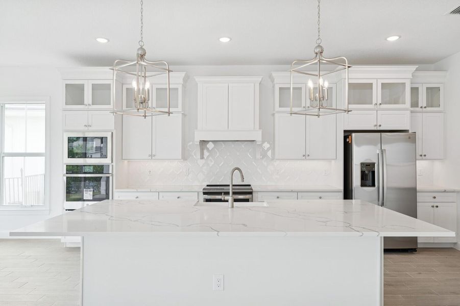 Furnished interior view inside a new home in Salerno Reserve - Single Family, Stuart (Image 19). Furnished interior view inside a new home in Salerno Reserve - Single Family, Stuart (Image 19).