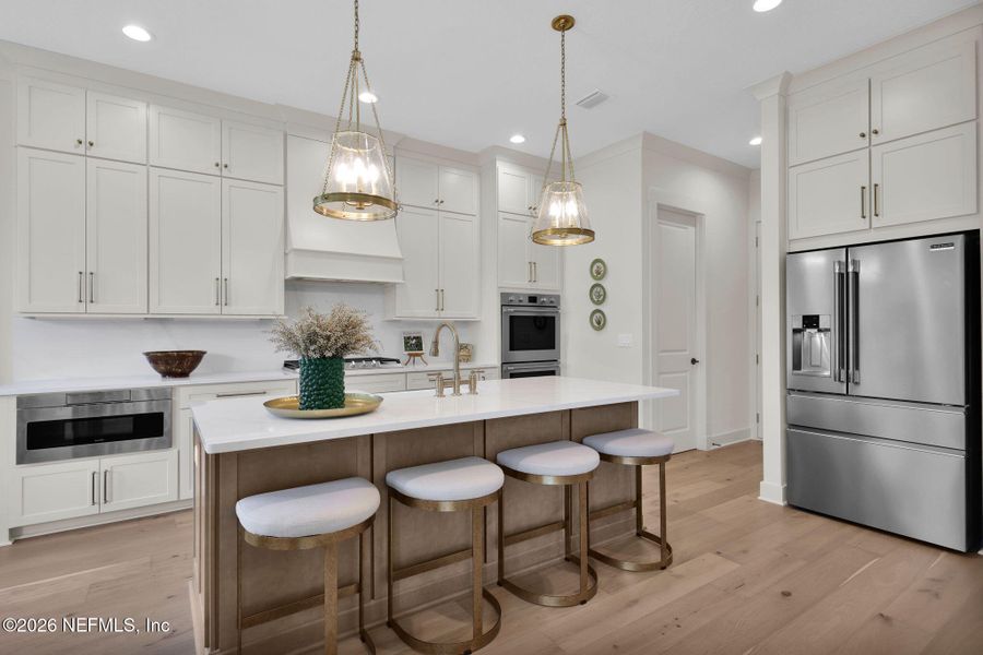 Furnished interior view inside a new home in Mariposa at EverRange 40' Series, Jacksonville (Image 31).