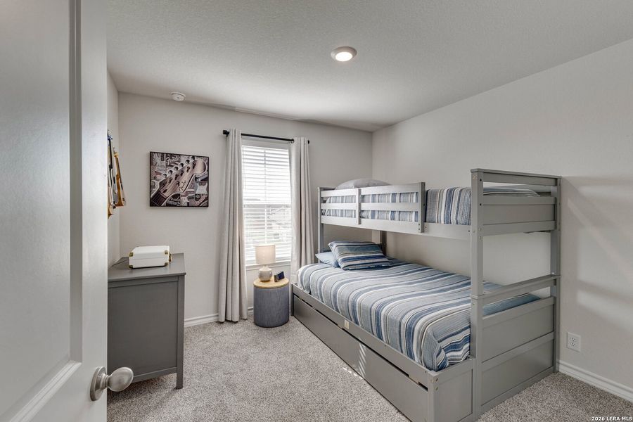 Furnished interior view inside a new home in Brookstone Creek, San Antonio (Image 16).