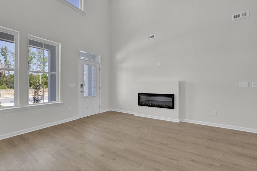 Spacious, unfurnished interior of a new home in Grand Park, Leland (Image 13).