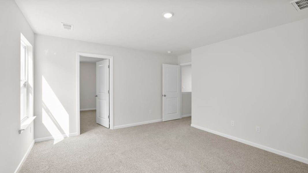 Spacious, unfurnished interior of a new home in Durbin Meadows, Fountain Inn (Image 33). Spacious, unfurnished interior of a new home in Durbin Meadows, Fountain Inn (Image 33).