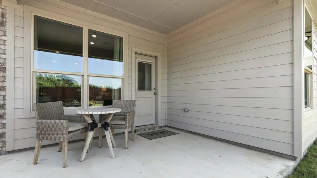 Exterior details and patio area of a home in Vista Point, Grandview (Image 2). Exterior details and patio area of a home in Vista Point, Grandview (Image 2).