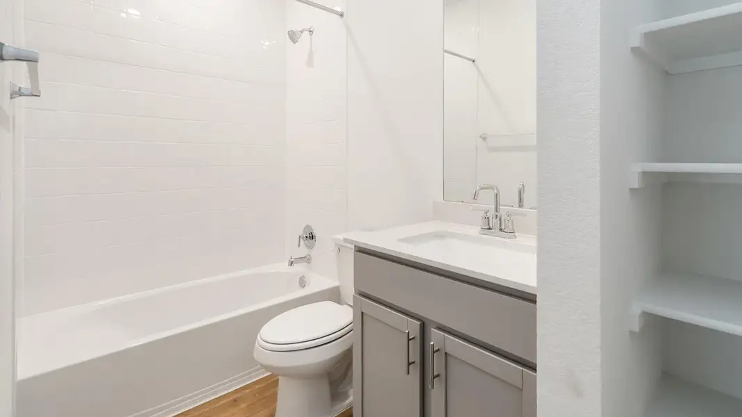 Furnished interior view inside a new home in Bar W Ranch, Leander (Image 10).