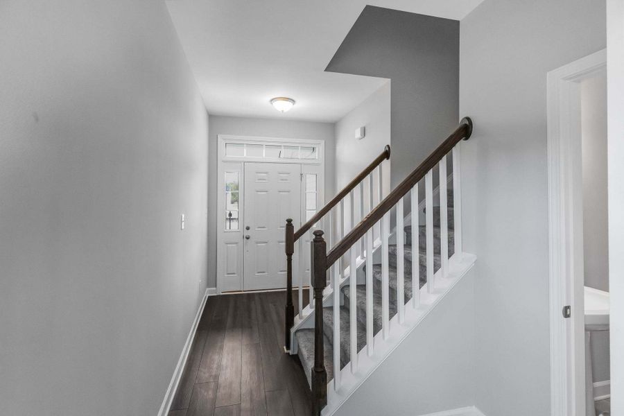 Representative unfurnished interior of a home built from the Springfield by Caviness & Cates Communities in Sutherland Station at Olde Liberty, Franklinton (Image 86). Representative unfurnished interior of a home built from the Springfield by Caviness & Cates Communities in Sutherland Station at Olde Liberty, Franklinton (Image 86).