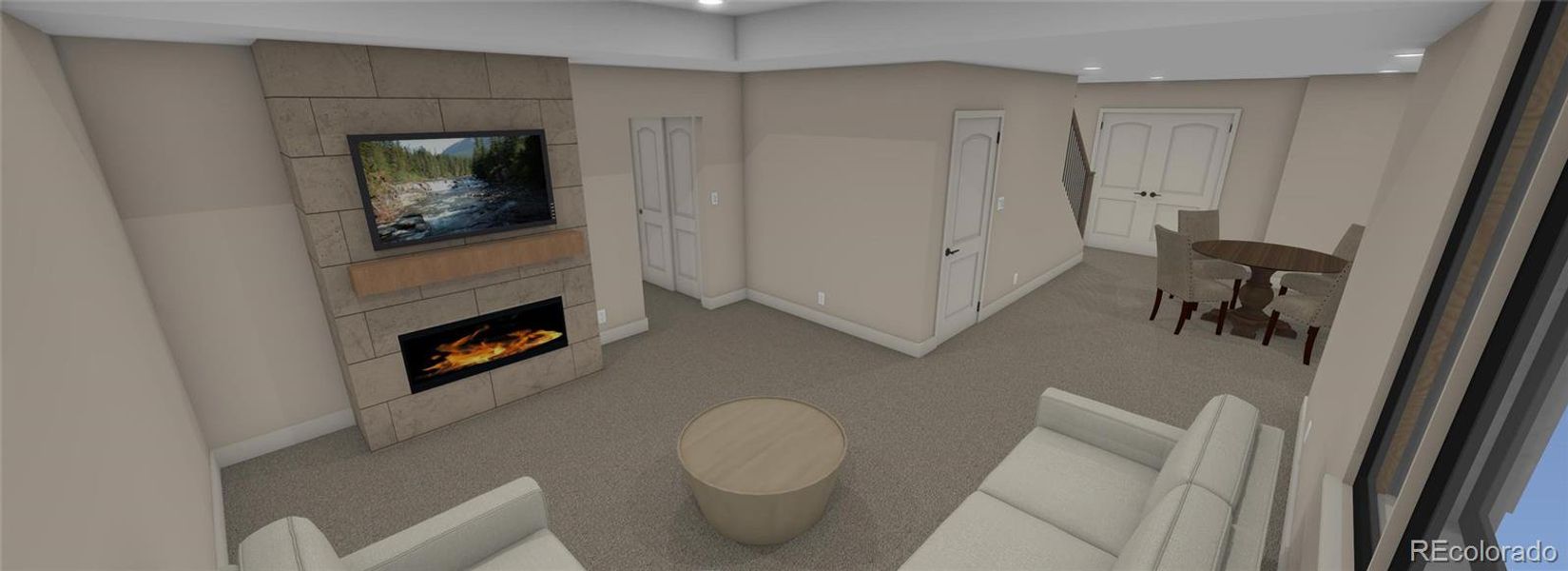 Furnished interior view inside a new home in , Tabernash (Image 15).