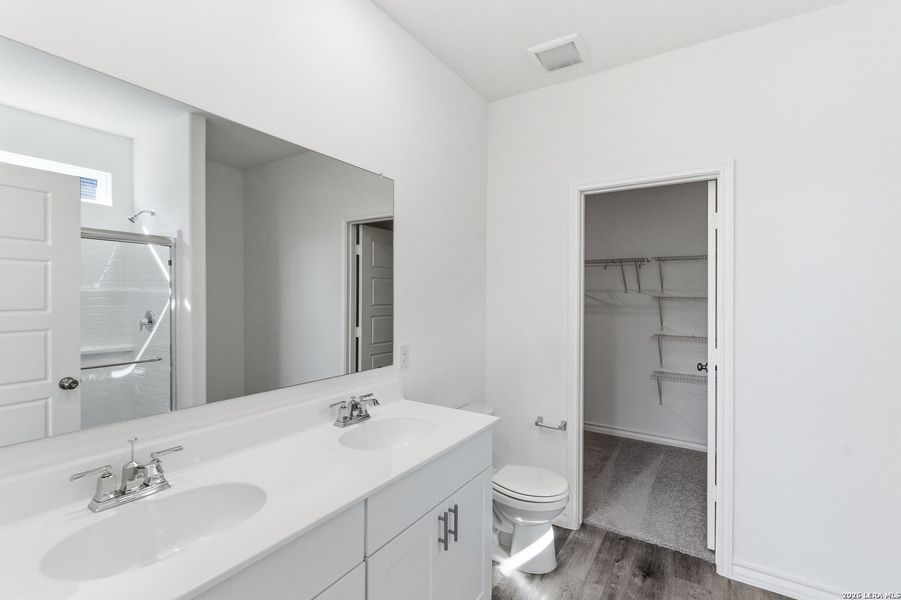 Furnished interior view inside a new home in , San Antonio (Image 10).