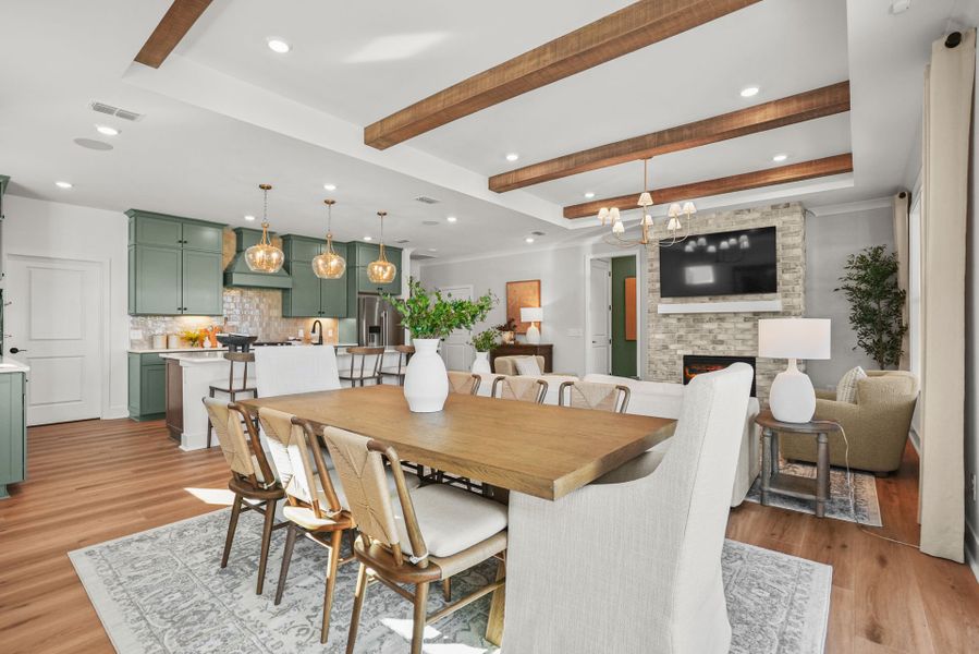 Representative furnished interior of a home built from the Palmary by Del Webb in Del Webb Carolina Ridge, Midland (Image 18).